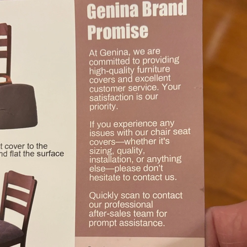 Gemini Waterproof Brown Chair Seat Covers/Barstool Covers